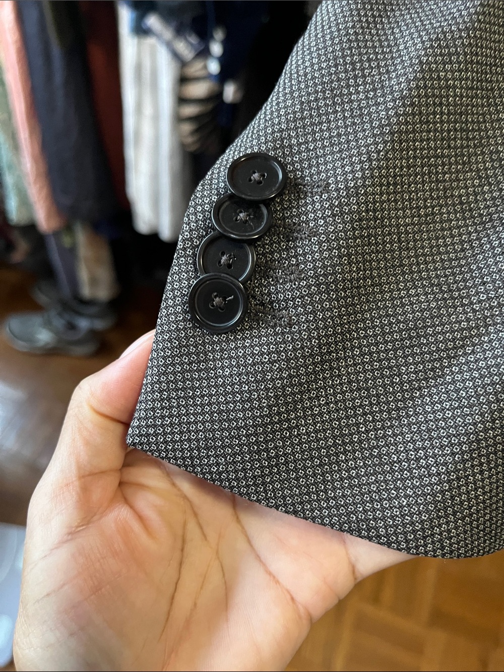 ZARA WOOL MEN’S BLAZER SZ 36 - Picture 5 of 8